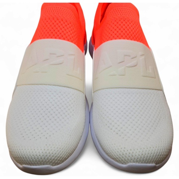 APL TechLoom Bliss Athletic Shoes Slip On Sneaker Bright Red Orange Size 9.5 NEW - Picture 3 of 8